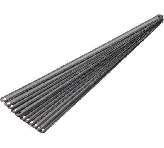 Изображение товара Полотна для ножовок по металлу 300 мм, 18 TPI, каленый зуб, 12 шт ЛОМ 5224310