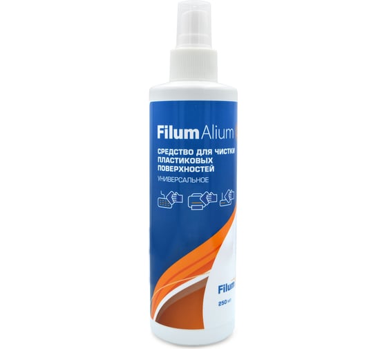 Изображение товара Спрей Filum alium 250 мл, для очистки пластиковых поверхностей CLN-S25OP
