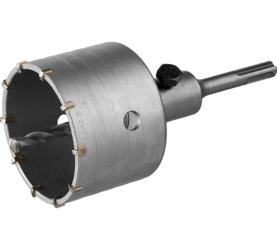 Изображение товара Коронка по бетону МАСТЕР с державкой (80 мм; М22; SDS-Plus) Зубр 29211-80