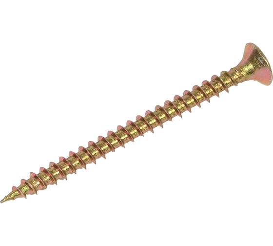 Изображение товара Шуруп VIPкрепеж жёлтый цинк, 5,0x60, 165 шт. 41390 VIPL