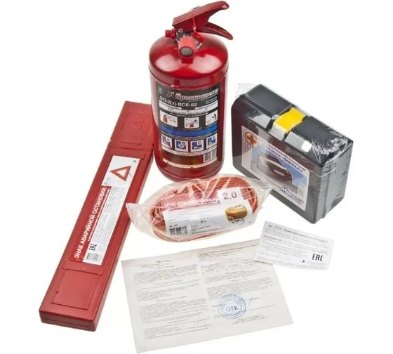 Изображение товара Набор автомобилиста БАЗОВЫЙ 5 предметов Автостоп H-7 301831