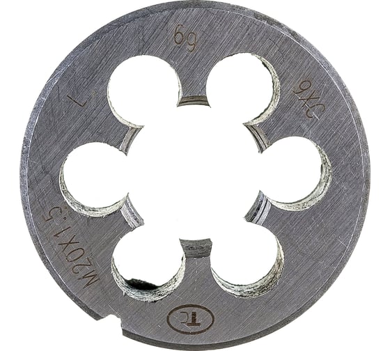 Изображение товара Метрическая плашка М20.0х1.5, /LH/ левая 9ХС ТехноСталь t245083