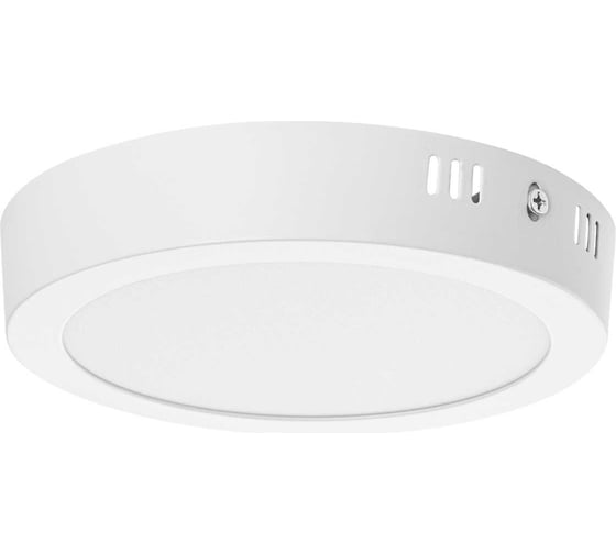 Изображение товара Накладной светодиодный светильник TDM ELECTRIC Даунлайт НАРОДНЫЙ СПО круг, белый, алюминий, 12Вт, 3000К SQ0329-4215