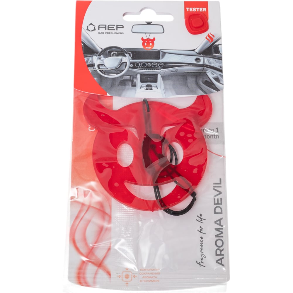 Изображение товара Ароматизатор АЕР Чертик Цитрус для автомобиля и дома 2704