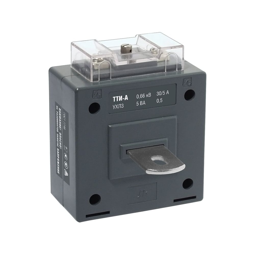 Изображение товара Трансформатор тока IEK тти-а 500/5а 5ва 0,5s ITT10-3-05-0500