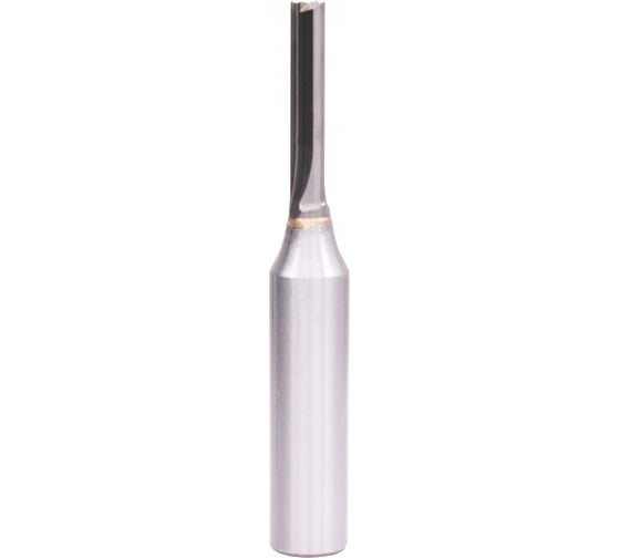 Изображение товара Фреза пазовая твердосплавная прямой нож 6х28х81 мм, s=12 мм, Z3 Deltatools 06-4665