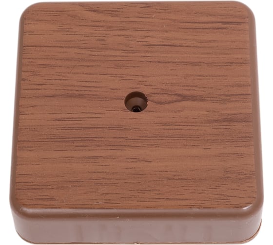 Изображение товара Распаячная коробка IEK км41212-05 о/п 75x75x20мм дуб(6к/6мм2) UKO10-075-075-020-K24