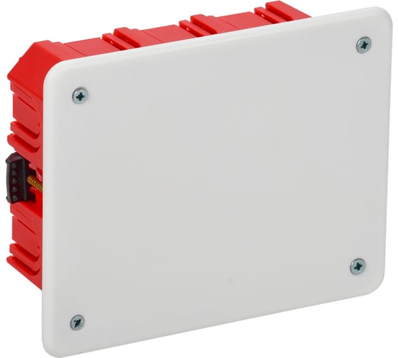 Изображение товара Распаячная коробка IEK км41028 пол. ст. 120x92x45мм пласт. лап. UKG11-120-092-045-P