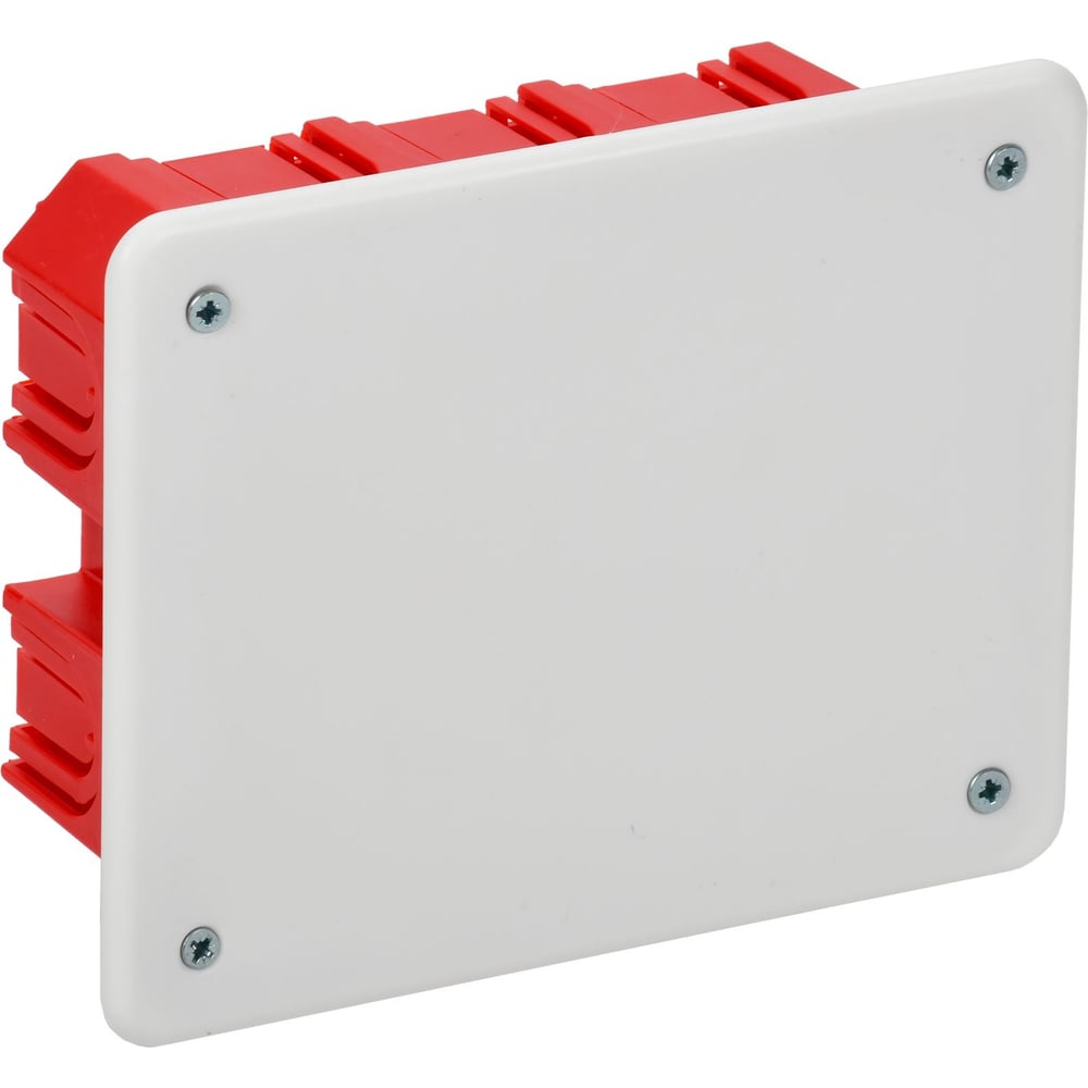 Изображение товара Распаячная коробка IEK UKT11-120-092-045-A-N 120x92x45 мм с крышкой для скрытого монтажа