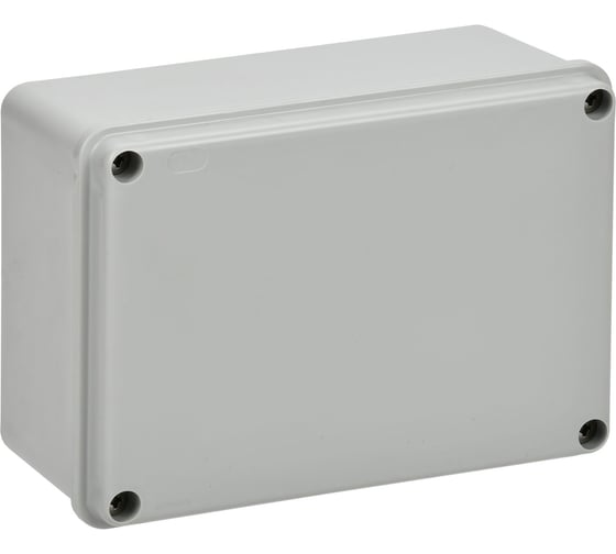 Изображение товара Распаячная коробка IEK км41262 о/п 150x110x85мм ip55 серая UKO11-150-110-085-K41-55S
