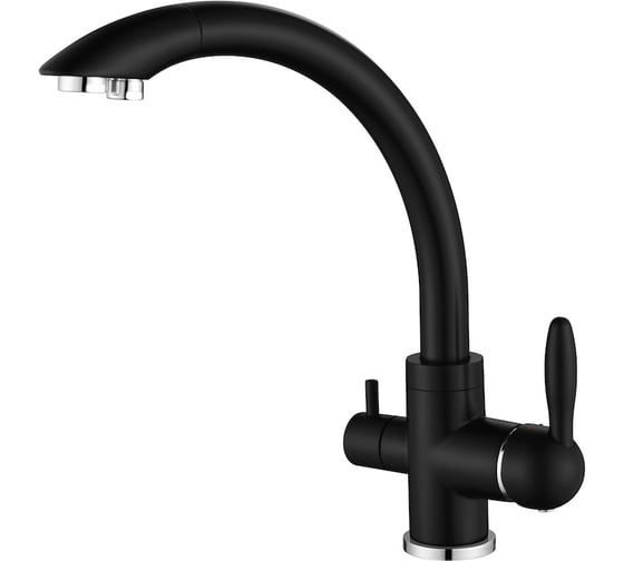 Изображение товара Смеситель для кухни Paulmark ESSEN, антрацит,  Es213001-AN