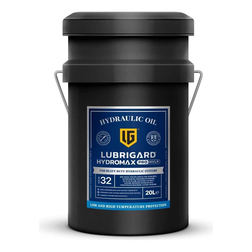 Изображение товара Гидравлическое масло HYDROMAX HVLP PRO 32 20 л минеральное ISO 32