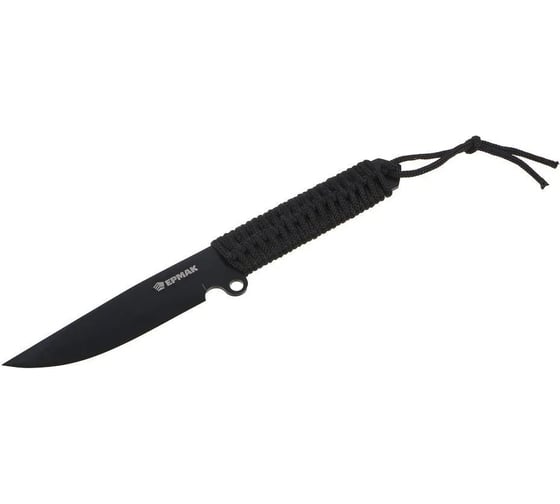 Изображение товара Туристический нож ЕРМАК оплетка темляк, 24см, нержавеющая cталь 070-003