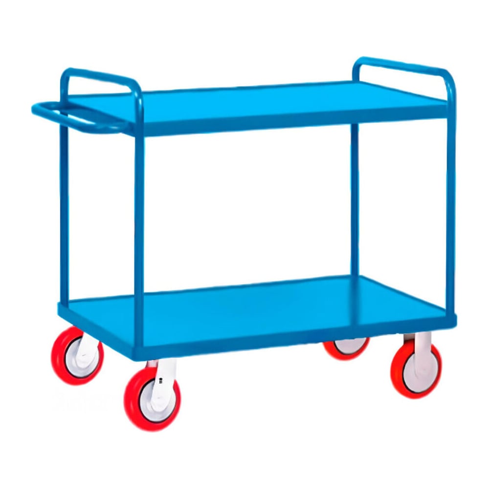 Изображение товара Платформенная тележка МосТележка 2-х ярусная, мет.лист, 820x1220 мм ТЯС2-12282