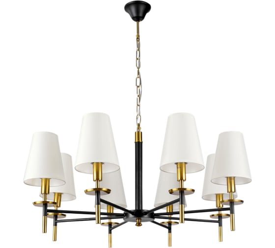 Изображение товара Подвесная люстра ARTE LAMP riccardo A4075LM-8BK