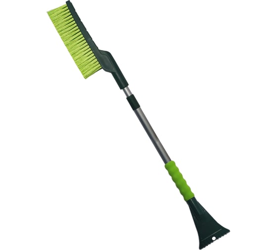 Изображение товара Щетка для снега со скребком ZiZay щетина 3 ряда, телескопическая 87-117 см ZZ0151