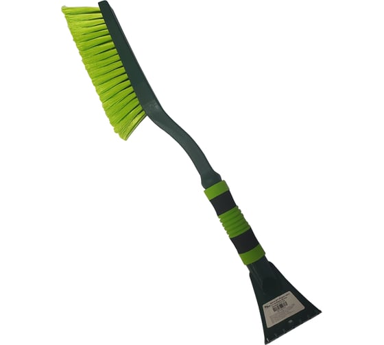 Изображение товара Щетка для снега с поролоновой ручкой и скребком ZiZay щетина 4 ряда, 61 см ZZ0154