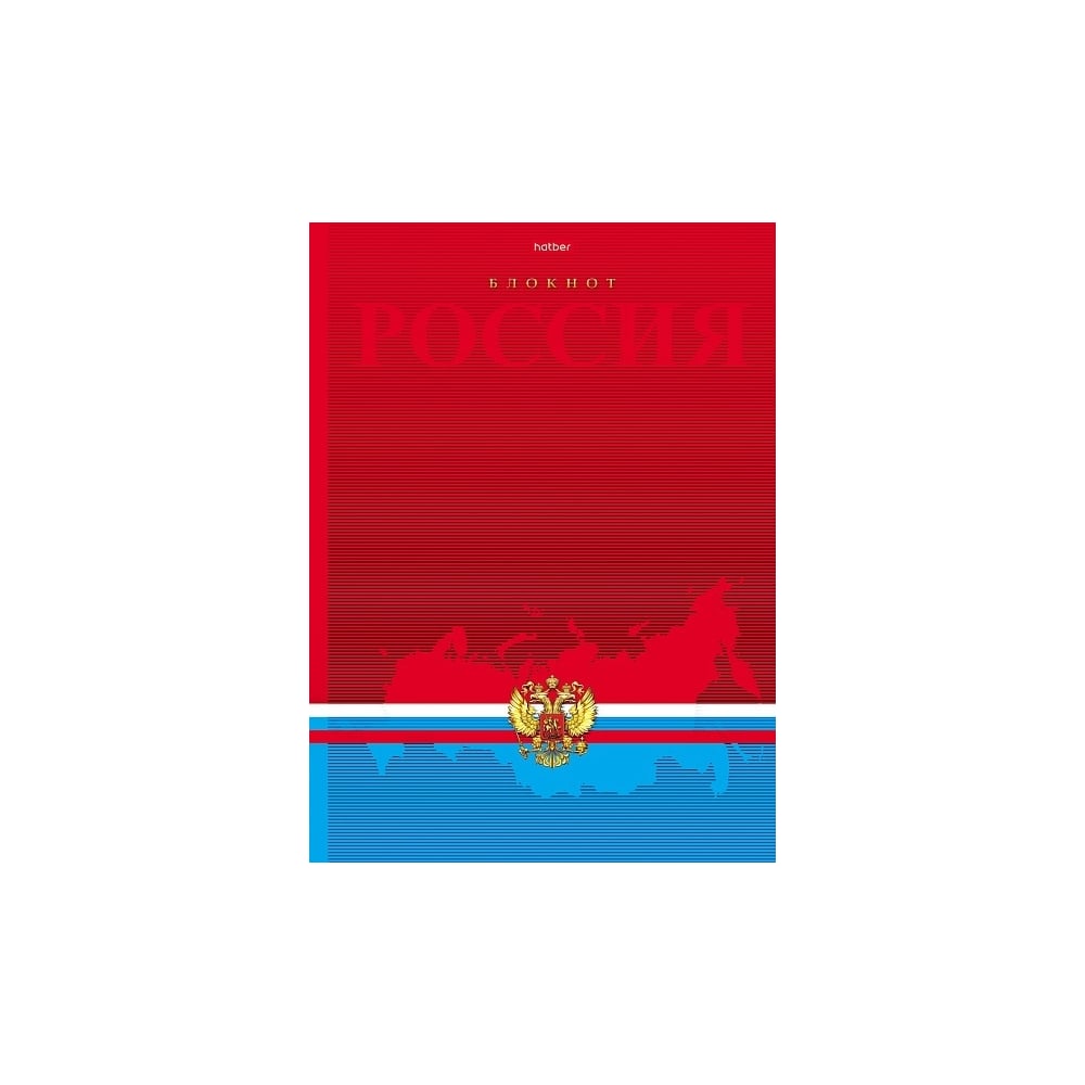 Изображение товара Бизнес-блокнот Hatber 80 листов А4 твердый переплет матовая ламинация