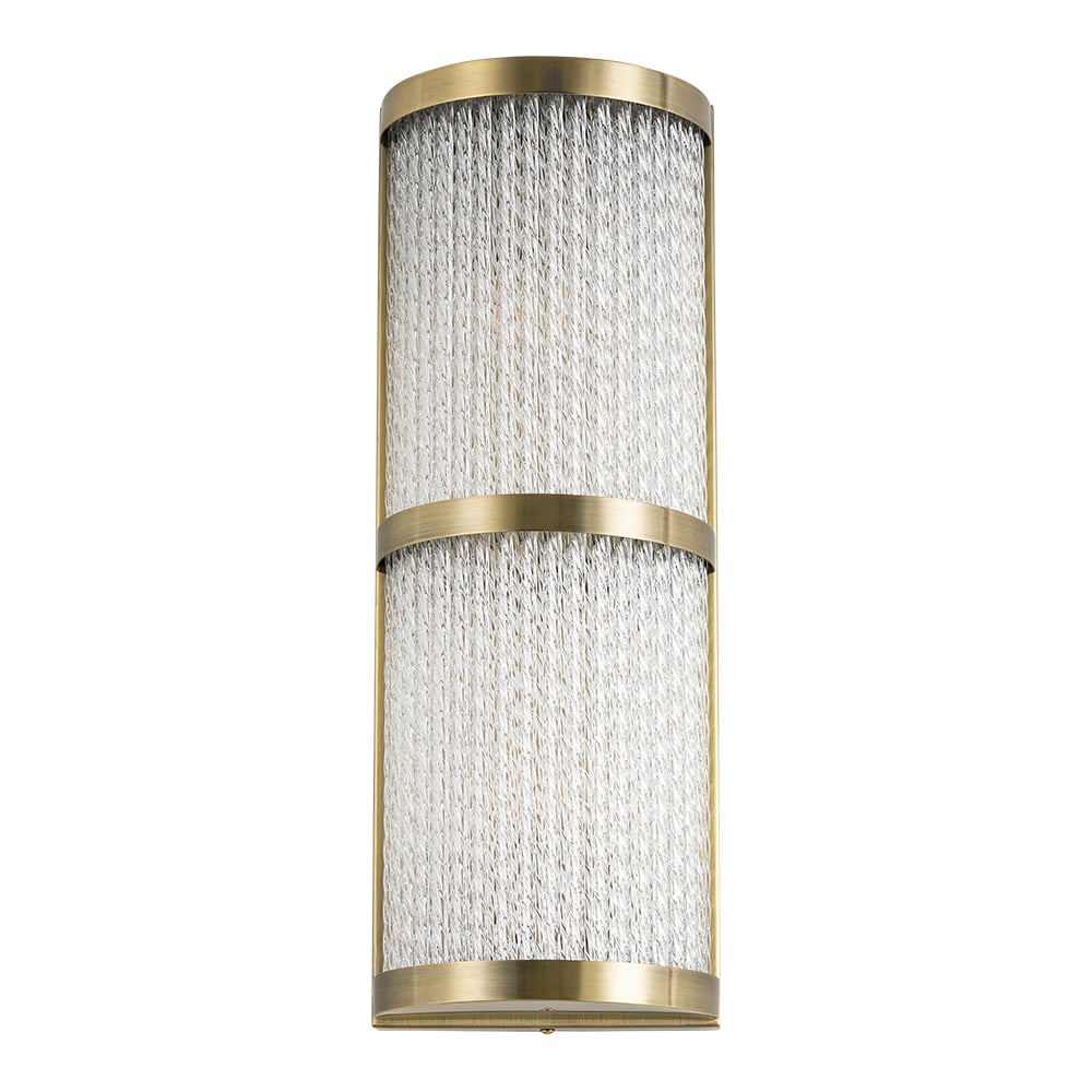 Изображение товара Настенный светильник ARTE LAMP albali A1063AP-2AB с двумя плафонами в стиле модерн