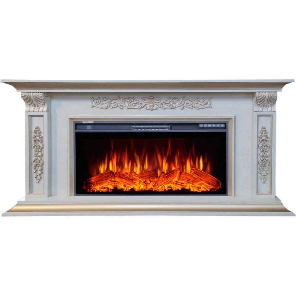 Изображение товара Каминокомплект InterFlame Маргарита ЕС с обогревом и эффектом огня