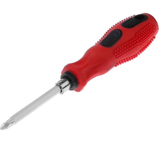 Изображение товара Комбинированная отвертка ЛОМ 2 в 1 двухкомпонентная рукоятка, PH2/SL6x75 мм 1858796