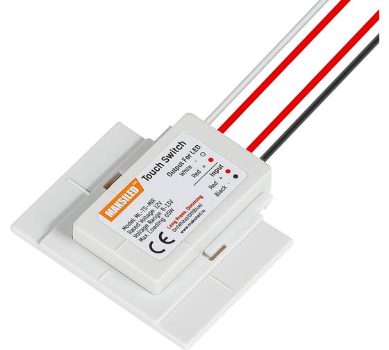 Изображение товара Сенсорный выключатель (диммер) MAKSILED 12В, 65Вт, ip33, 50x34x10мм, ML-TS-MIR