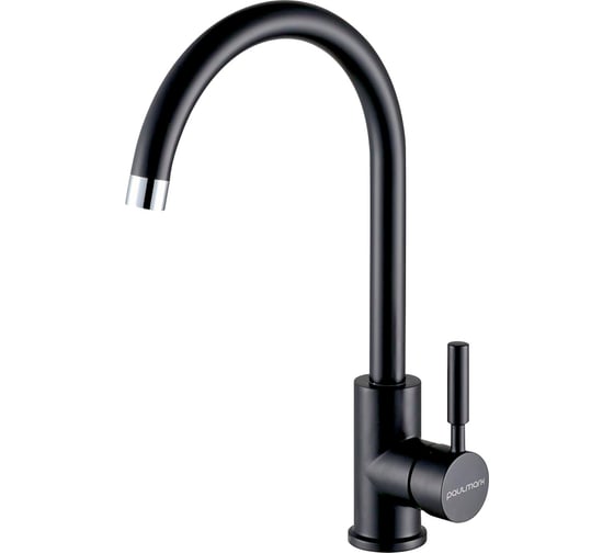 Изображение товара Смеситель для кухни Paulmark HOLSTEIN, антрацит,  Ho212063-AN