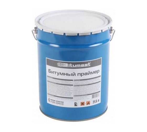 Изображение товара Битумный праймер, 21.5 л/16 кг Bitumast 4607952904521