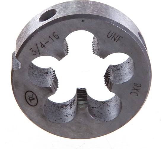 Изображение товара Дюймовая плашка ТехноСталь 3/4"-16 UNF 60 9ХС t254067