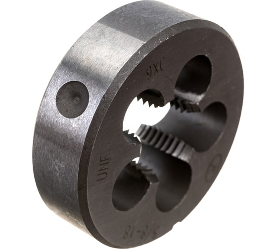 Изображение товара Дюймовая плашка ТехноСталь 5/8"-18 UNF 60 9ХС t254066