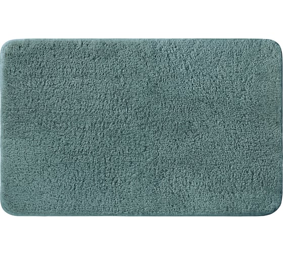 Изображение товара Коврик для ванной комнаты IDDIS 50x80, микрофибра, темно-зеленый BSQS06Mi12