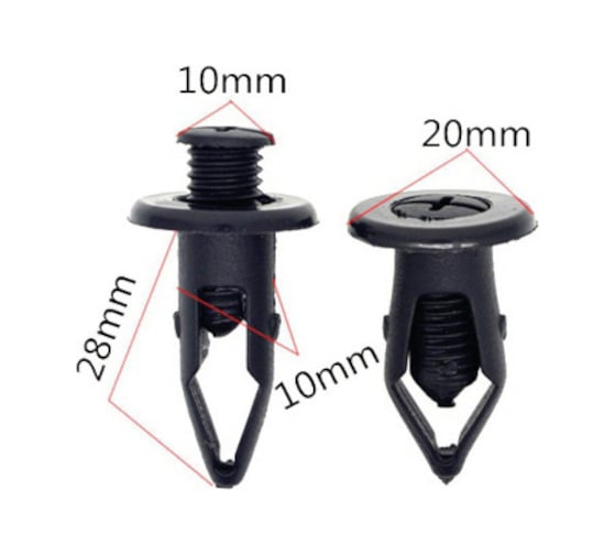 Изображение товара Клипса крепежная для а/м Honda,Hyundai, Kia бампера 91502-SM4-000, 10 шт Nord-Yada 909166