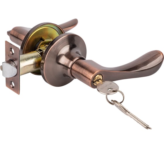 Изображение товара Защелка Marlok ЗВ3-01 ключ, медь 002986