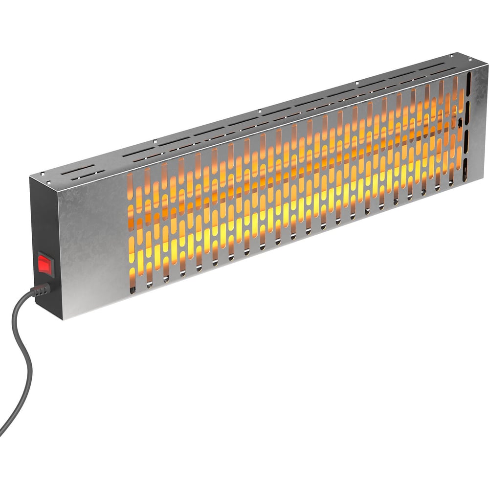 Изображение товара Инфракрасный обогреватель Zeder ReaHeat INOX KZ-1000MI-INOX настенный кварцевый