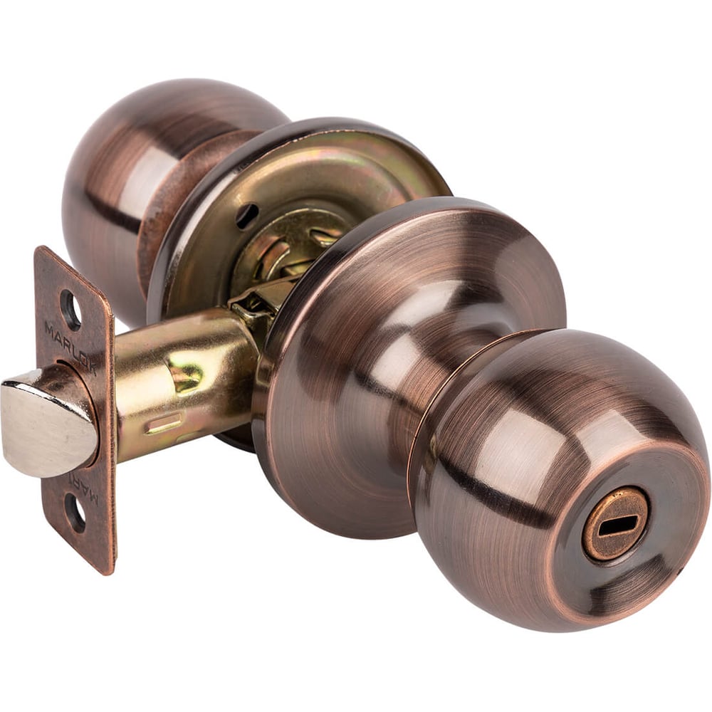 Изображение товара Защелка Marlok зш-03 фиксатор для межкомнатных дверей медь 65 мм