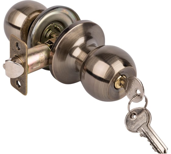 Изображение товара Защелка Marlok ЗШ-01 ключ, бронза 002947