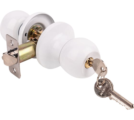 Изображение товара Защелка Marlok ЗШ-01 ключ, белый 002946