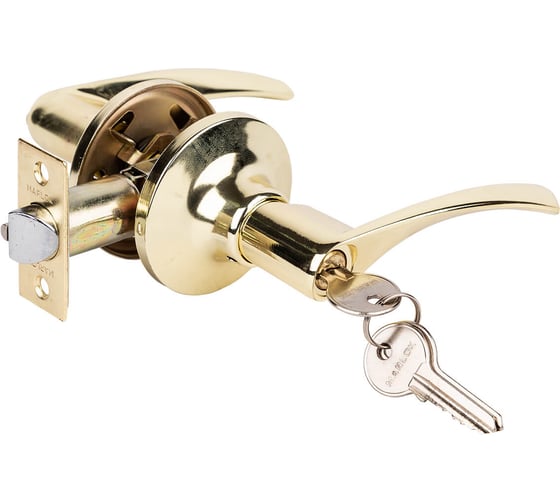 Изображение товара Защелка Marlok ЗВ2-01 ключ, золото 002970