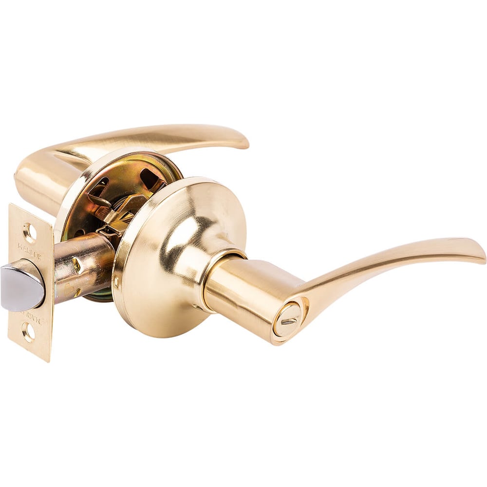 Изображение товара Защелка Marlok ЗВ2-03 фиксатор матовое золото для межкомнатных дверей