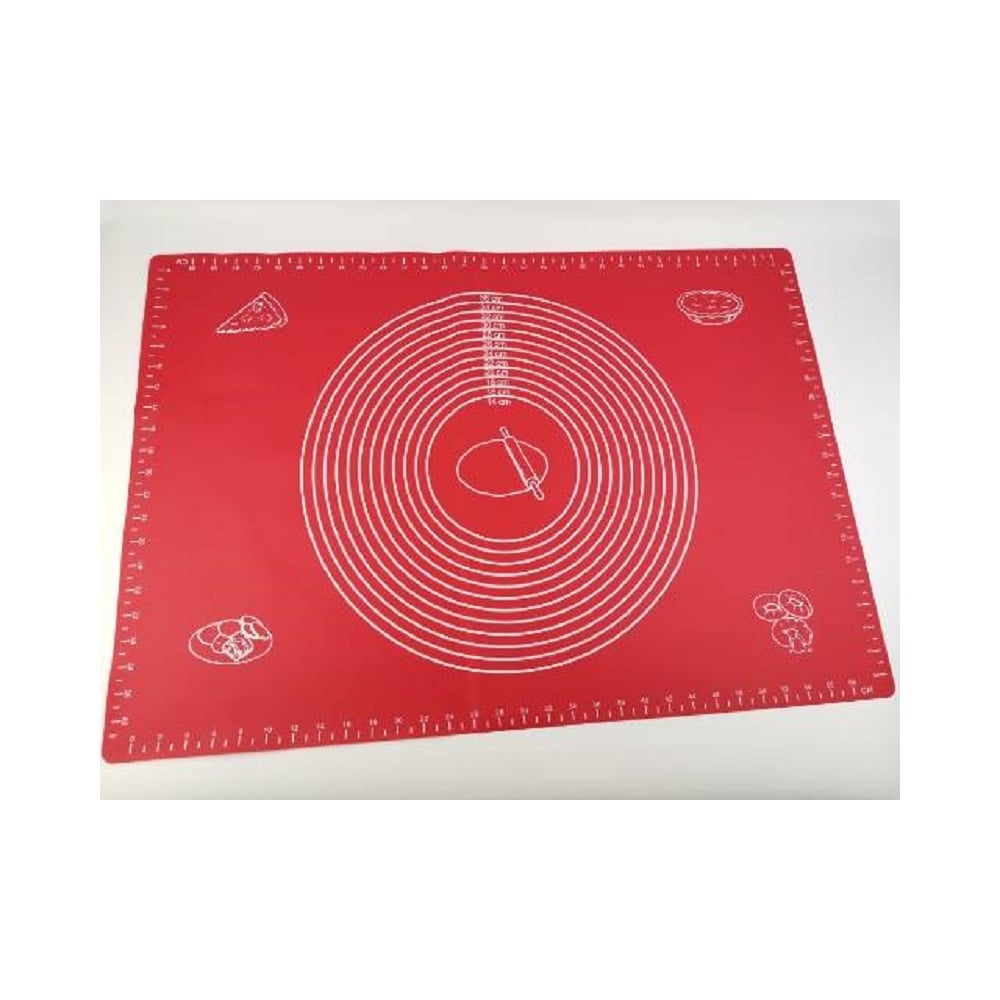 Изображение товара Силиконовый коврик Bikson 65x45 см с разметкой для кухни и готовки