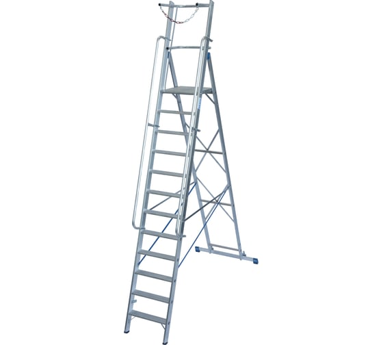 Изображение товара Стремянка с большой площадкой и дугой Krause STABILO 12 ступеней 127563