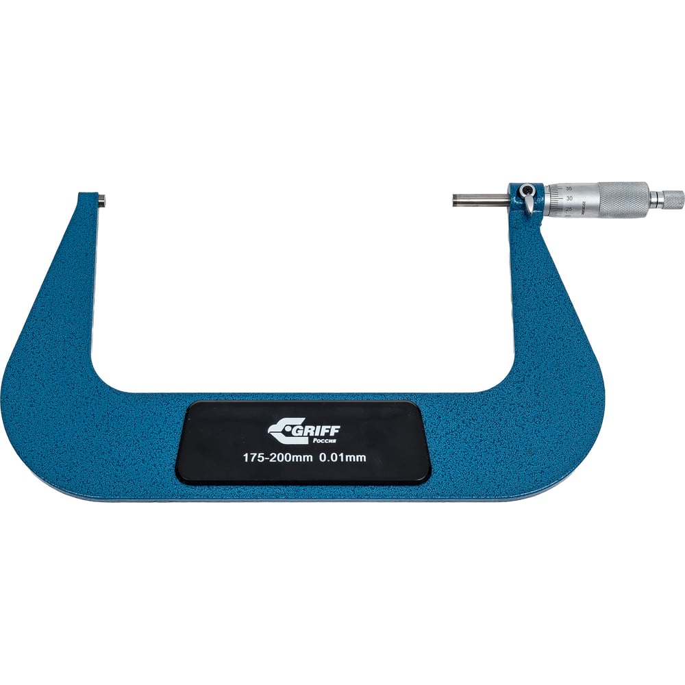 Изображение товара Микрометр МК 200-1 ГОСТ 6507-90 профессиональный точный измерительный инструмент