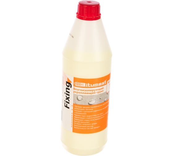 Изображение товара Влагоизолирующий укрепляющий грунт, 1 л Bitumast 4607952900899