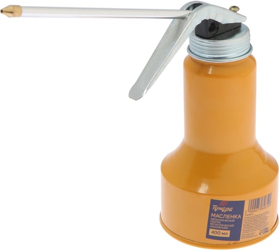 Изображение товара Масленка-нагнетатель, металлический наконечник, 400 мл ТУНДРА 7384659