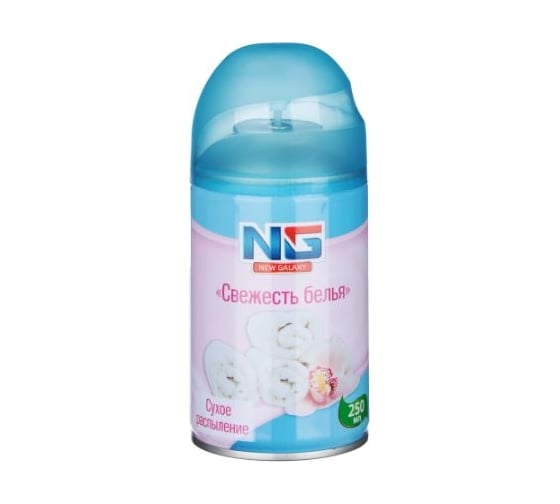 Изображение товара Освежитель воздуха NEW GALAXY Автоматик 250мл, свежесть белья 778-033
