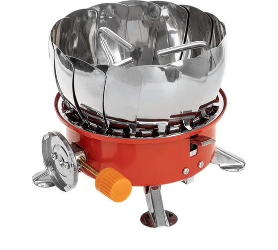 Изображение товара Газовая мини-плита Helios в чехле с ветрозащитой HS-PM-166 00000346653