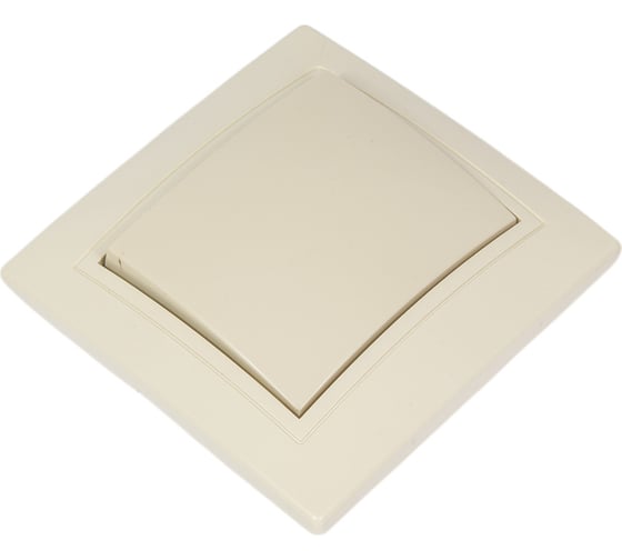 Изображение товара Выключатель GENERICA 1кл 10а керам. кварта крем. EVK10-K33-10-K