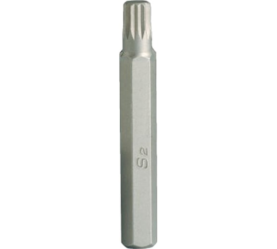 Изображение товара Бита SPLINE M6, хвостовик 10 мм, 75 мм PROJAHN 348706