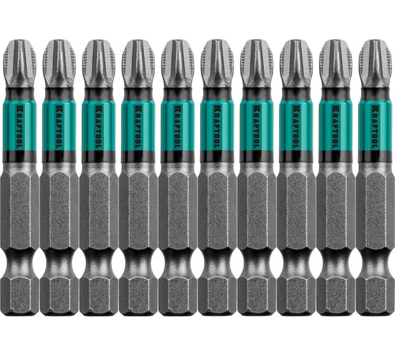 Изображение товара Биты профессиональные Kraftool (PН3, 50 мм, 10 шт.) 26122-3-50-10