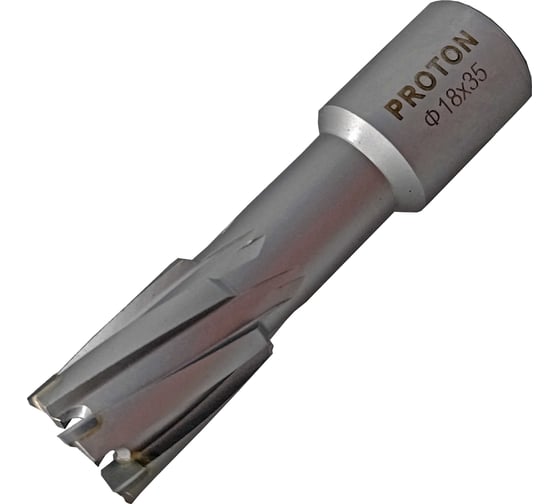 Изображение товара Сверло корончатое PROTON d18мм (h=35) ТСТ УТ000000765